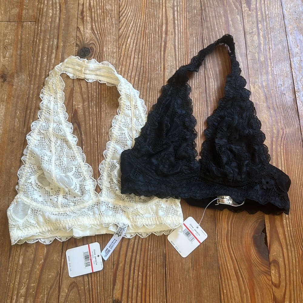 Free People lace bra bundle